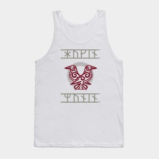 Odin's Ravens Huginn & Muninn | Norse Mythology Tank Top